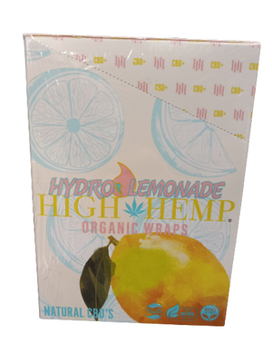 HIGH HEMP ORGANIC WRAPS HYDRO LEMONADE