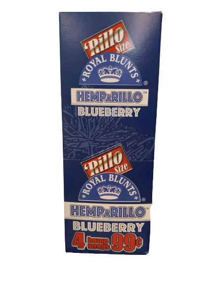 ROYALBLUNTS HEMPARILLO / BLUEBERRY RILLO SIZE