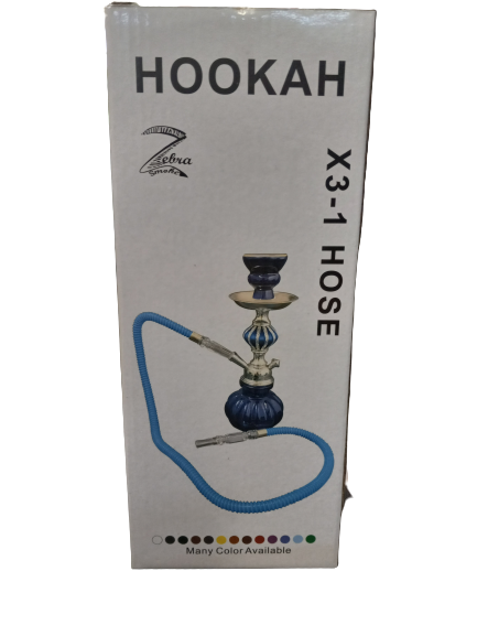 HOOKAH X3-1 HOSE ZEBRA