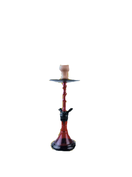 DUD HOOKAH  ALBERTO BLACK/BLUE/RED/PURPLE