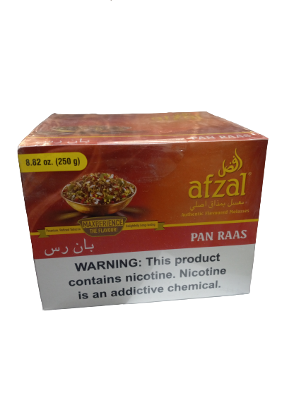 Afzal authentic flavored shisha Tobacco 250g