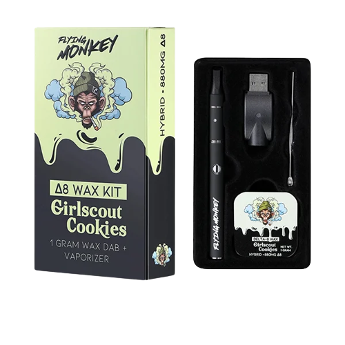 Flying Monkey Delta 8 Wax Kit - Girlscout Cookies