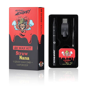 Flying Monkey Delta 8 Wax Kit - Straw Nana
