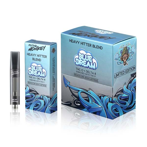 Flying Monkey Blue Dream Vape Flying Monkey THC-O, Delta 8, & THC-P Cartridge Flying Flying Monkey Blue Dream Vape Flying Monkey THC-O, Delta 8, & THC-P Cartridge Flying