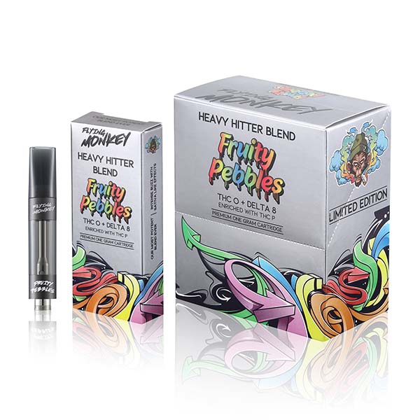 Flying Monkey THC O, Delta 8 & THC P Cartridge - Fruity Pebbles