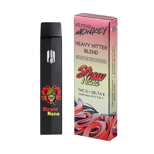 Flying Monkey Delta 8 Disposable Vape - Straw Nana