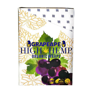 HIGH HEMP ORGANIC WRAP GRAPE - PACK OF 2 - DISPLAY OF 25