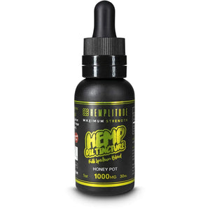 HEMPLITUDE-HONY POT OIL INCTURE 6PAC
