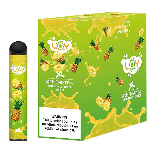 LOY XL ICED PINEAPPLE 1600 PUFFS