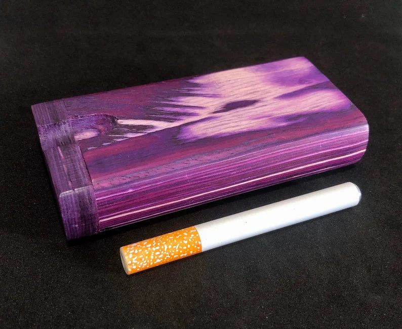 Dugout one hitter,  Wooden Dugout With One hitter .