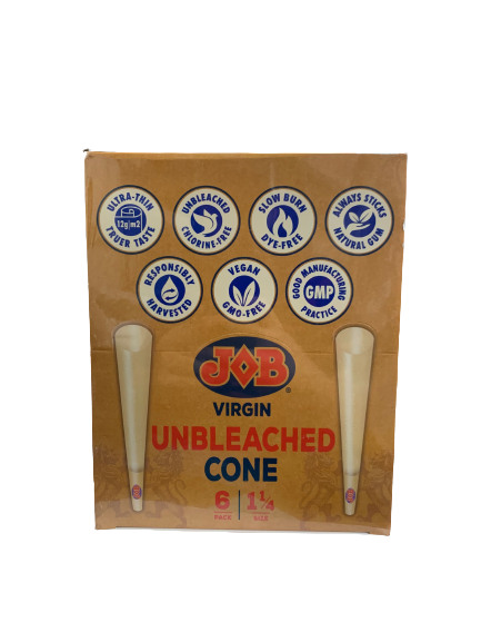 JOB VIRGIN UNBLEACHED CONE 1 1/4
