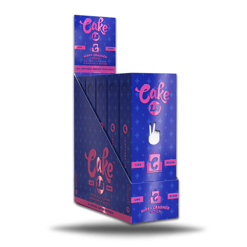 DELTA 8 DISP:CAKE 1.5 M D8 DISPOSABLE HIPY CRASHER /  5 PCS / LIVE RISIN