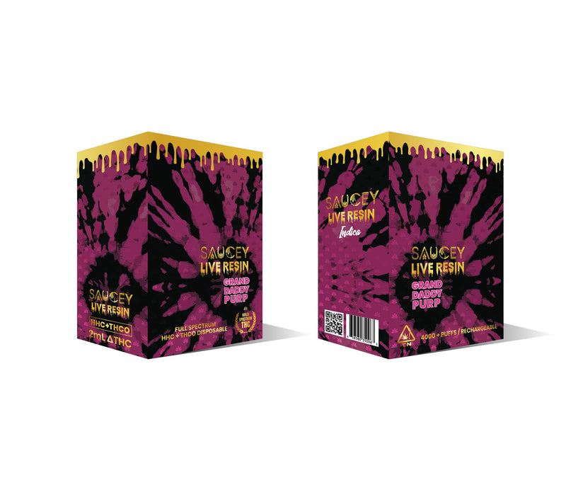 Live Resin THC-O & HHC 2ml Disposable