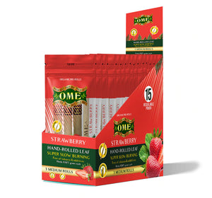 OME STRAWBERRY HAND ROLLED LEAF