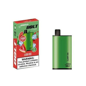 OMEGA BOLT 4000 PUFFS LUSH ICE