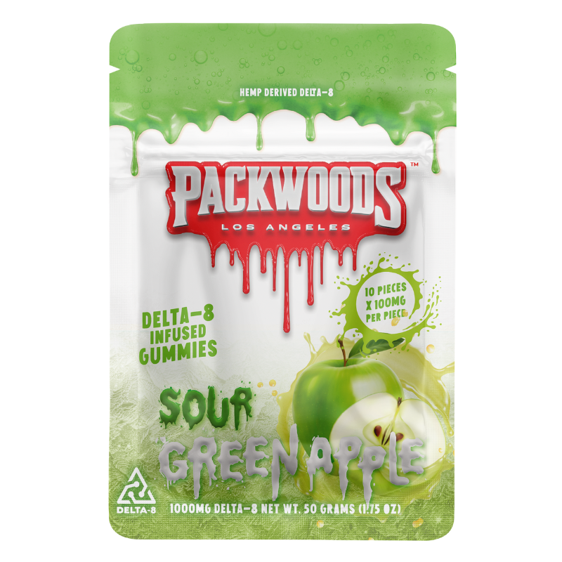 PACKWOODS DELTA 8 GUMMIES 1000MG