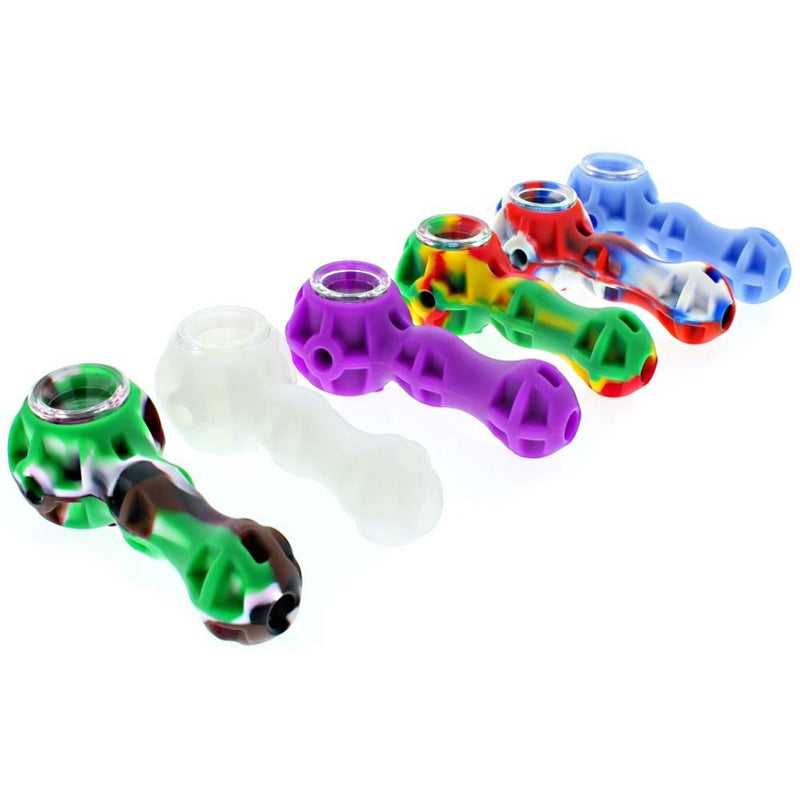 HAND PIPE WITH BUILT IN STORAGE AND POKER