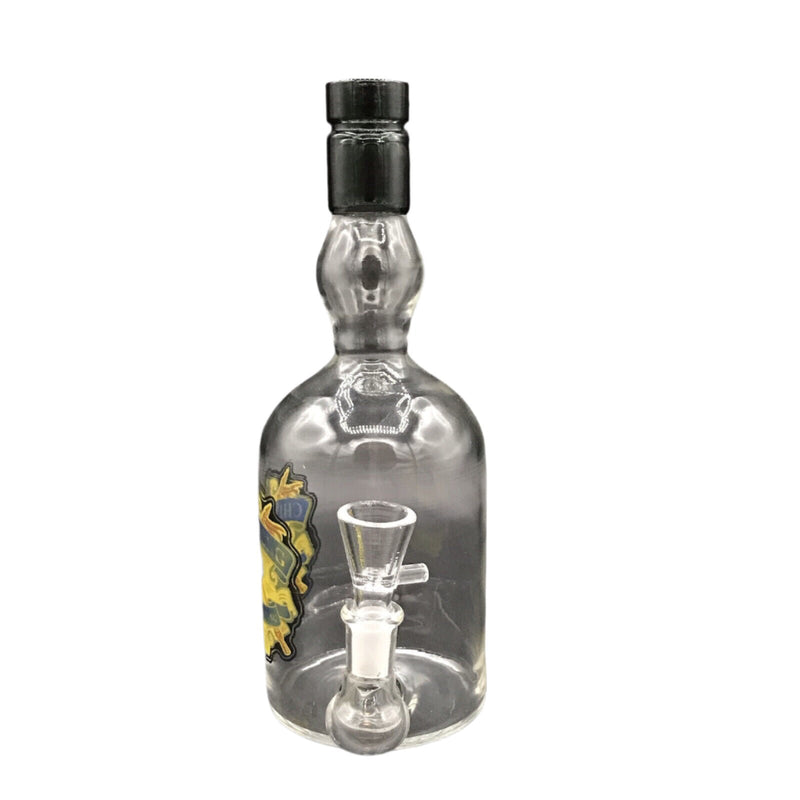 9 Inch Chivase Glass Liquor Bottle Bong