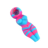 Silicone Hand Pipe - Woman
