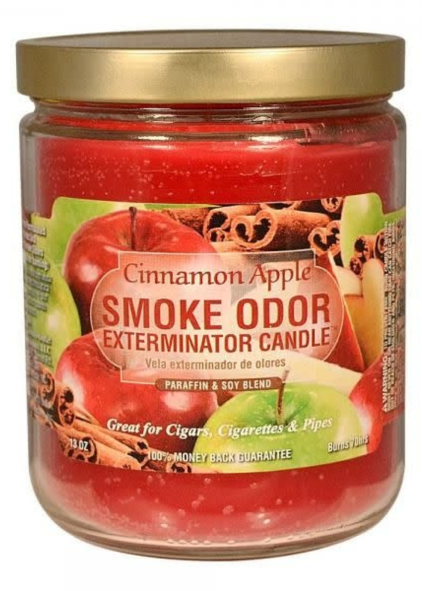 Smoke Odor Exterminator Candle - Cinnamon Apple