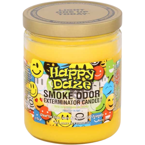 Smoke Odor Exterminator Candle - Happy Daze
