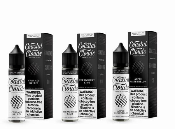 Coastal Clouds Premium E-Liquid 60mL 6MG