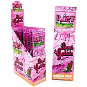JUICY hemp wraps purple gelato