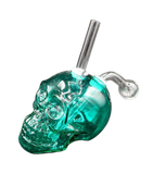 Oil Burner Bong - Skull W104