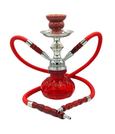 ZEBRA SMOKE HOOKAH X2-2 HOSE PURPLE