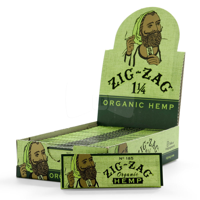 ZIG ZAG Organic Hemp Papers 1 1/4